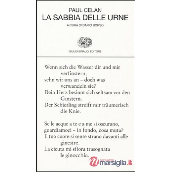 Sabbia delle urne. Testo tedesco a fronte (La)