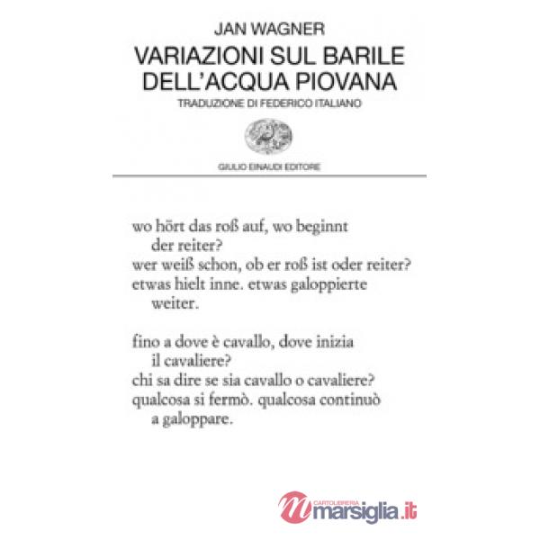 Variazioni sul barile dell'acqua piovana