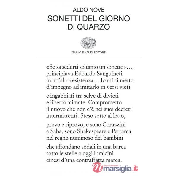 Sonetti del giorno di quarzo