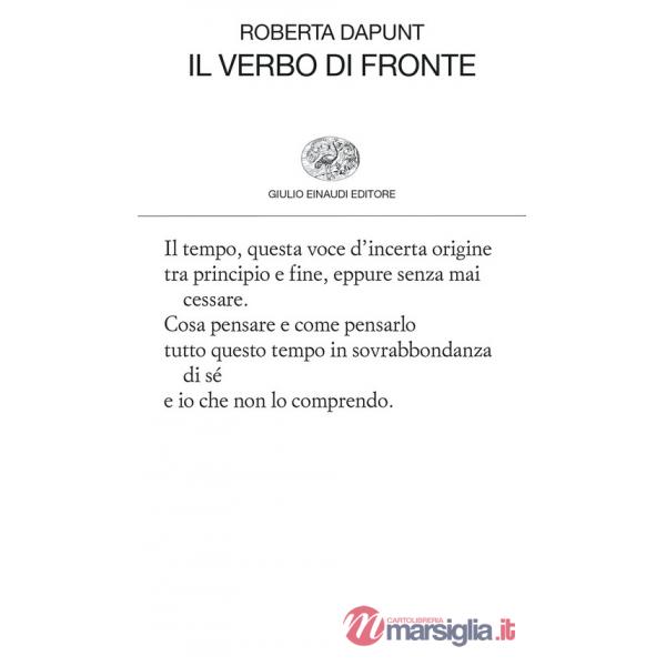 Verbo di fronte (Il)