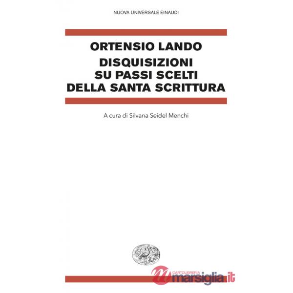 Disquisizioni su passi scelti della Santa Scrittura