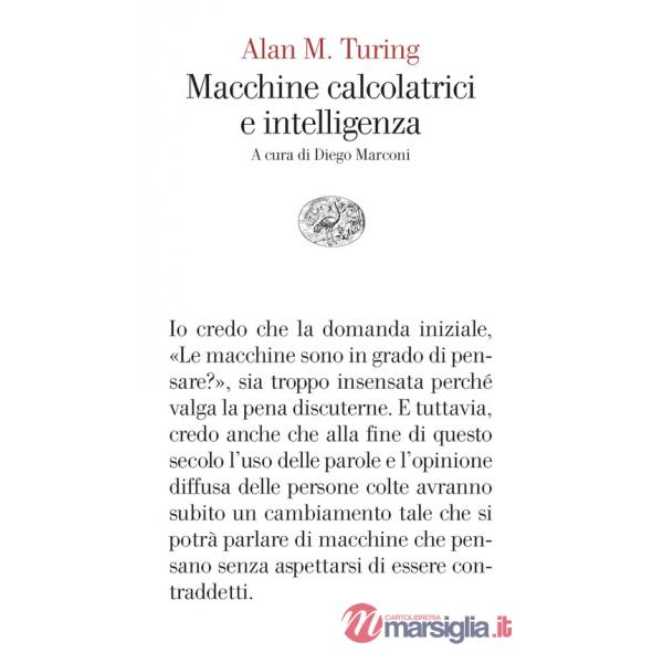 Macchine calcolatrici e intelligenza