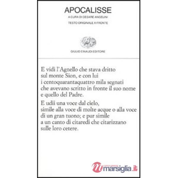 Apocalisse. Testo latino a fronte