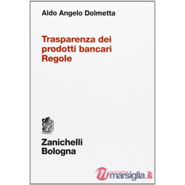 TRASPARENZA PRODOT BANCARI