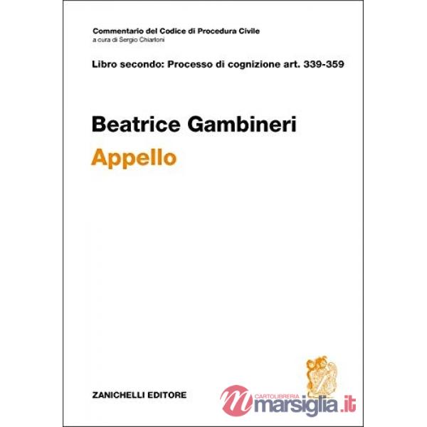 ART. 339 - 359. APPELLO