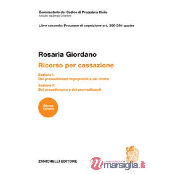 ART. 360 - 391 QUATER COMMENTARIO DEL CODICE DI PROCEDURA CIVILE