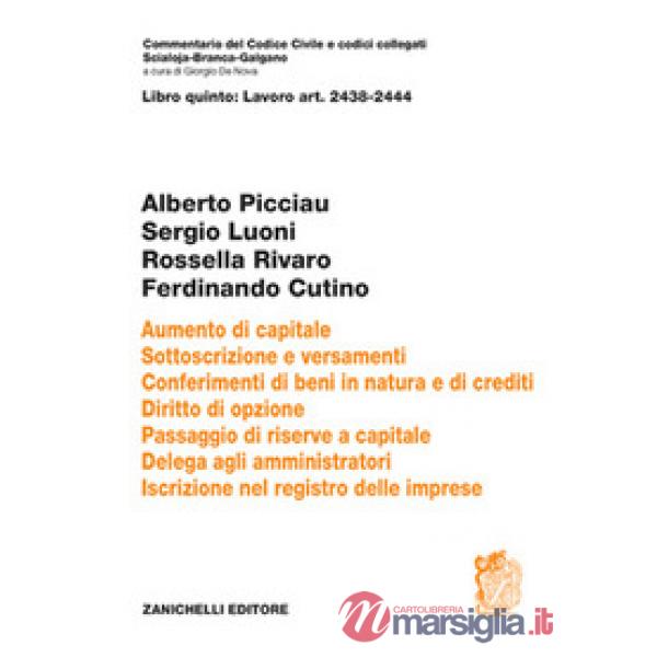 ART. 2438 - 2444 COMMENTARIO DEL CODICE CIVILE