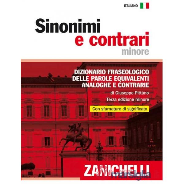 SINONIMI E CONTRARI MINORE BROSSURA
