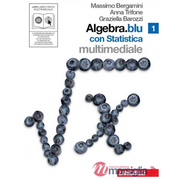 ALGEBRA.BLU VOL. 1 CON STATISTICA CON DVD-ROM BRAVI SI DIVENTA 1