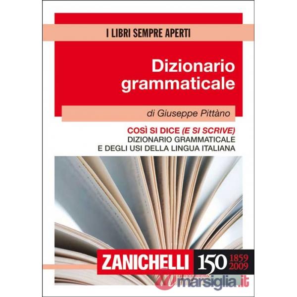 DIZIONARIO GRAMMATICALE PITTANO REPRINT