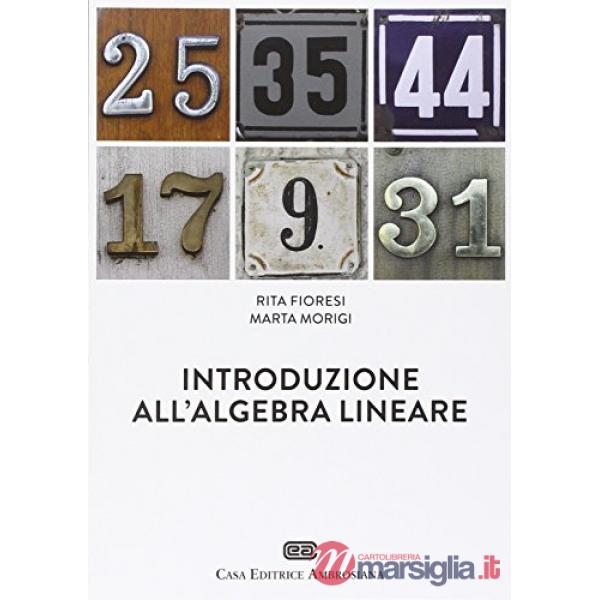 INTROD ALGEBRA LINEARE (CEA)