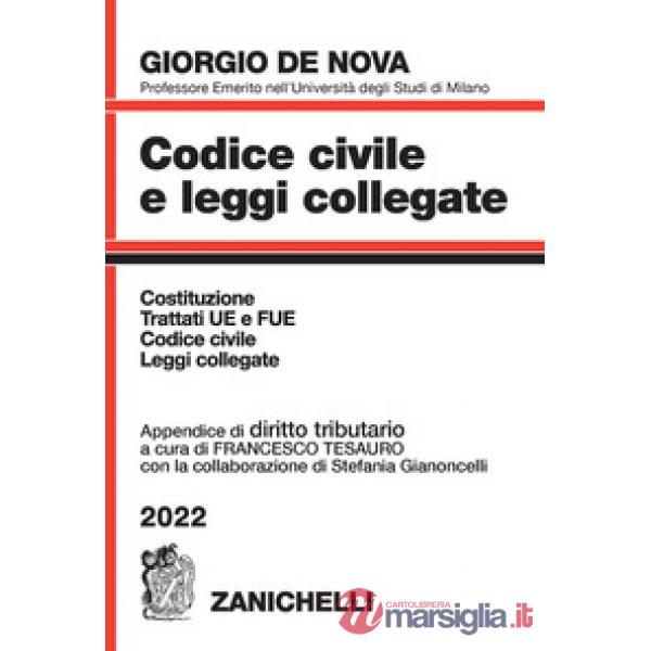 CODICE CIVILE E LEGGI COLLEGATE 2022