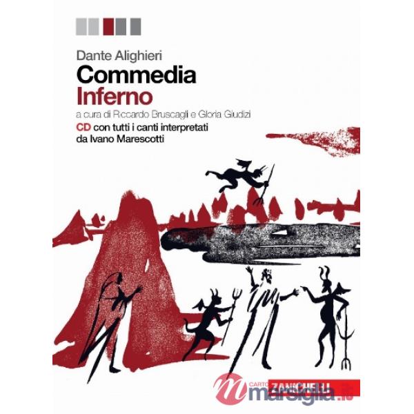 COMMEDIA INFERNO MULTIMEDIALE CON CD AUDIO