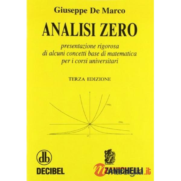 ANALISI ZERO 3ED (DB)