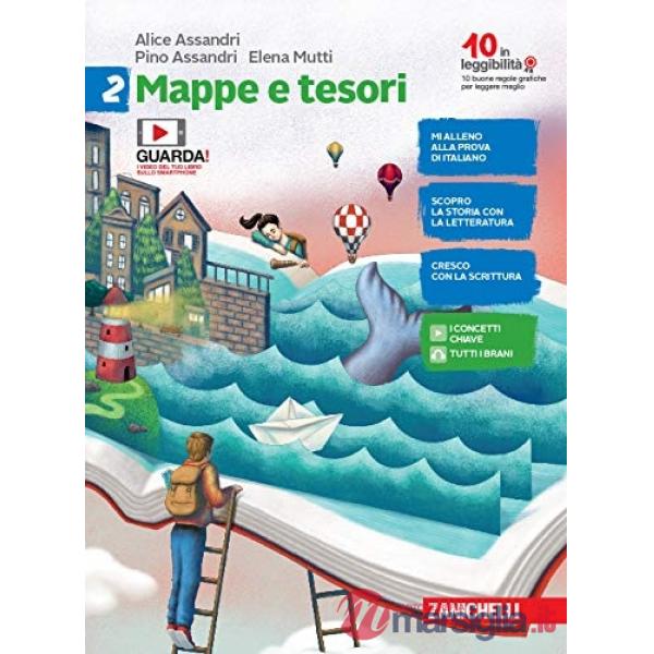 MAPPE E TESORI. PER LA SCUOLA MEDIA. CON E - BOOK. VOL. 2