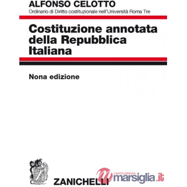 COSTITUZIONE ITAL ANNOT 9EDK