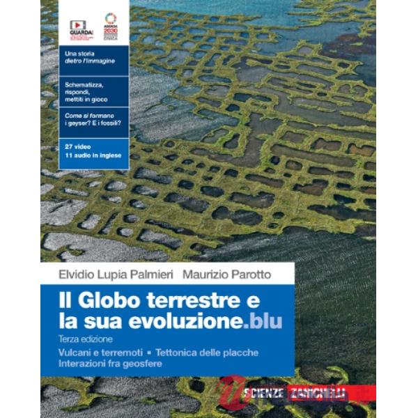GLOBO TERRESTRE E LA SUA EVOLUZIONE. BLU VULCANI E TERREMOTI TETTONICA