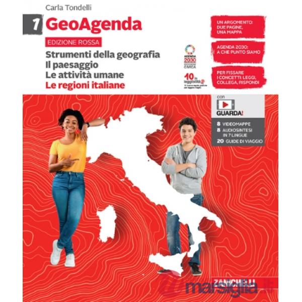 GEOAGENDA EDIZIONE ROSSA - EBOOK MULT. VOL. 1 CON REGIONI ONLINE E OF