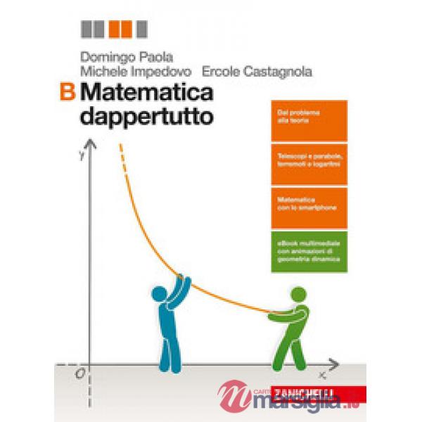 MATEMATICA DAPPERTUTTO. VOL. B. PER LE SCUOLE SUPERIORI. CON E-BOOK