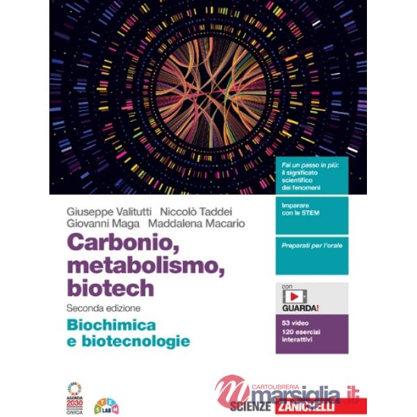 CARBONIO, METABOLISMO, BIOTECH 2ED. - EBOOK MULTIMEDIALE ONLINE E OFF
