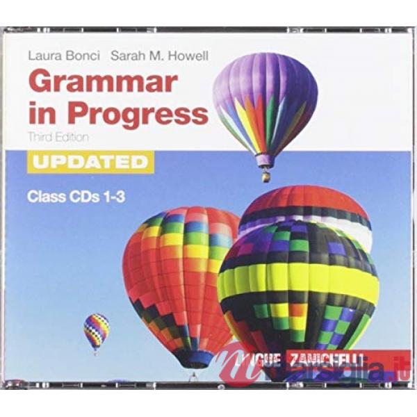 GRAMMAR IN PROGRESS. UPDATED. CONFEZIONE 3 CD AUDIO PER LA CLASSE