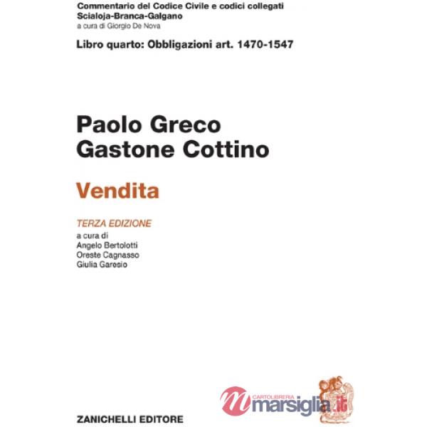 ART. 1470 - 1547 3 ED. COMMENTARIO DEL CODICE CIVILE