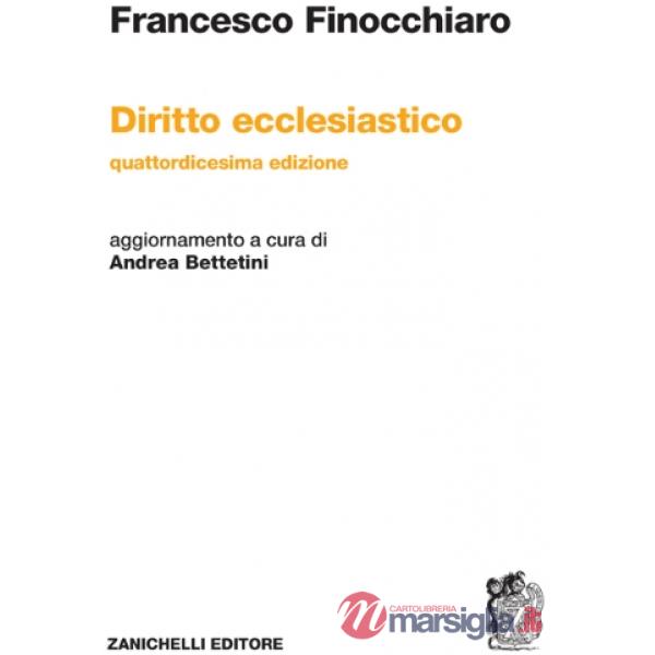DIRITTO ECCLESIASTICO 14ED