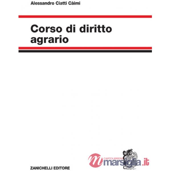 CORSO DI DIRITTO AGRARIO