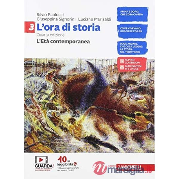ORA DI STORIA. CON ATLANTE STORICO. PER LA SCUOLA MEDIA. CON E - BOOK
