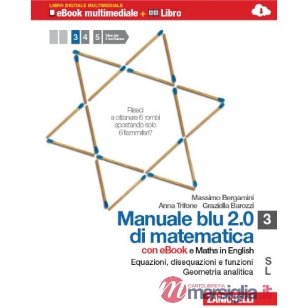 MANUALE BLU 2. 0 DI MATEMATICA EBOOK CONFEZIONE 3
