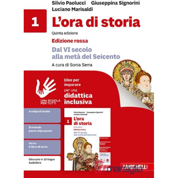 L'ORA DI STORIA. ED. ROSSA. 5 ED.DA VI A META 600. - ROMA. IDEE PER IM