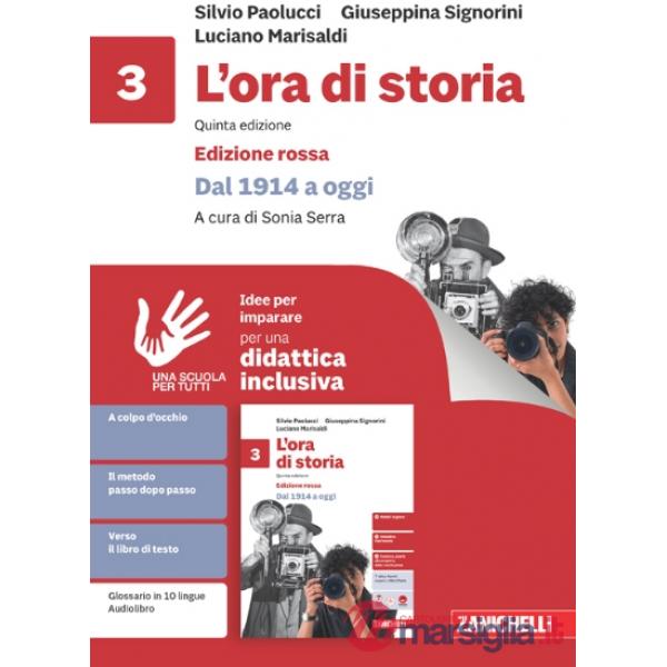 L'ORA DI STORIA. ED. ROSSA. 5 ED.DAL 1914 A OGGI. IDEE PER IMP. VOL. 3