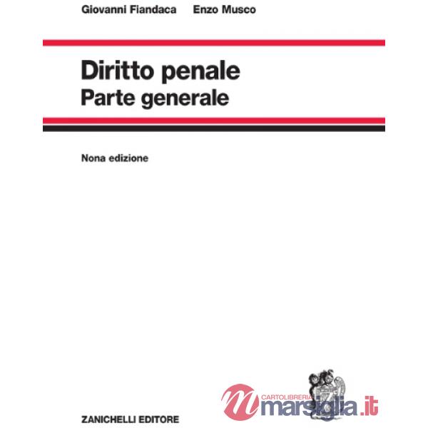 DIRITTO PENALE PARTE GENERALE