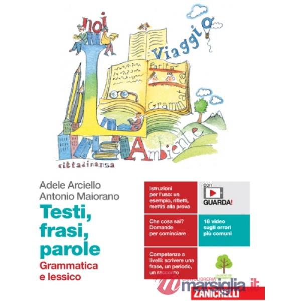 TESTI, FRASI, PAROLE. GRAMMATICA E LESSICO - COMUNICAZIONE, TESTI, CIT