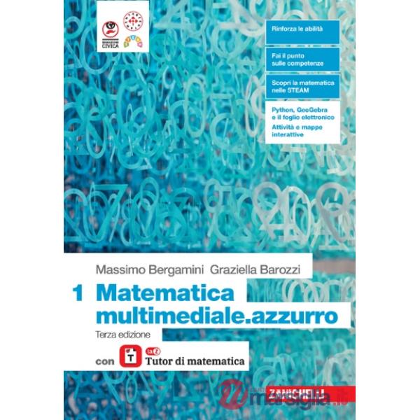MATEMATICA MULTIMEDIALE AZZURRO VOL. 1 CON LAZ TUTOR