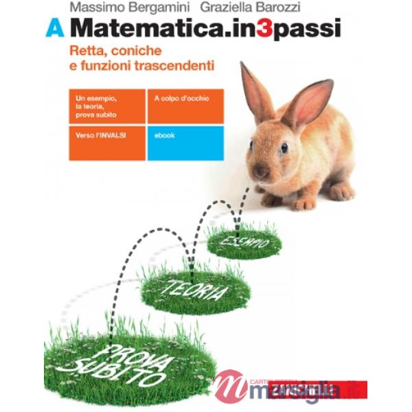 MATEMATICA.IN3PASSI. VOL. A. RETTA, CONICHE E FUNZIONI TRASCENDENTI
