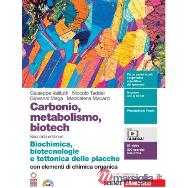 CARBONIO, METABOLISMO, BIOTECH 2ED. - EBOOK MULTIMEDIALE ONLINE E OFF