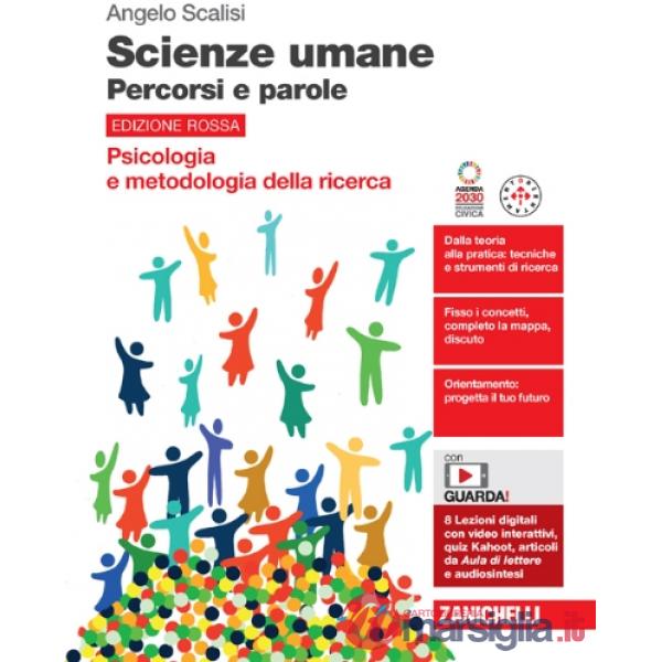 SCIENZE UMANE PERCORSI E PAROLE ED.ROSSA PSICOLOGIA E METODOLOGIA DELL