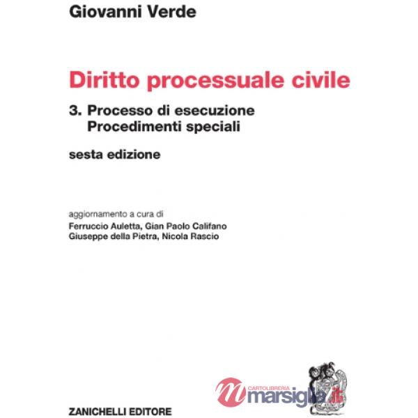 DIRITTO PROCESSUALE CIVILE VOL. 3