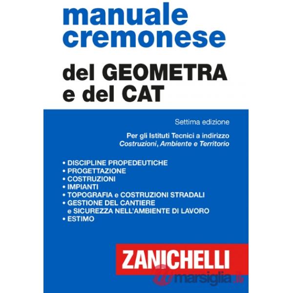 MANUALE CREMONESE DEL GEOMETRA E DEL CAT