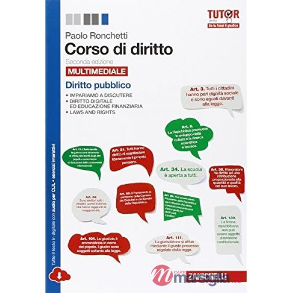 CORSO DI DIRITTO VOL. DIRITTO PUBBLICO