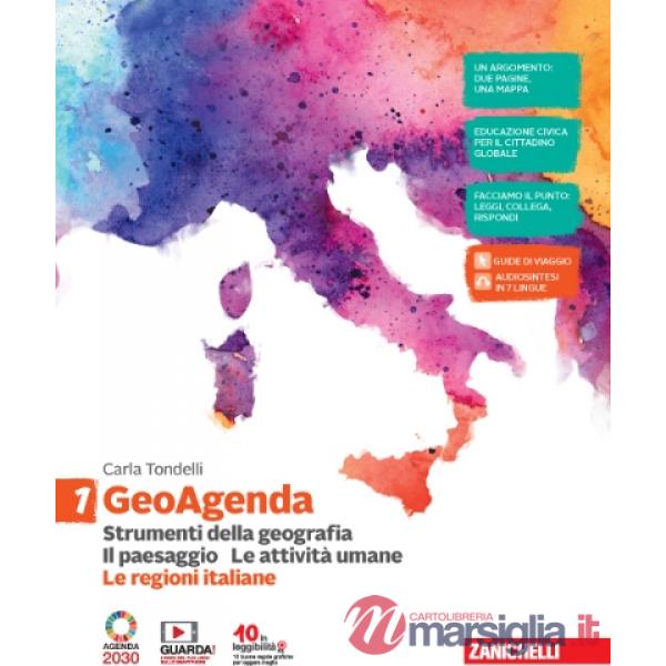 GEOAGENDA - EBOOK MULTIMEDIALE VOL. 1 CON LE REGIONI ITALIANE