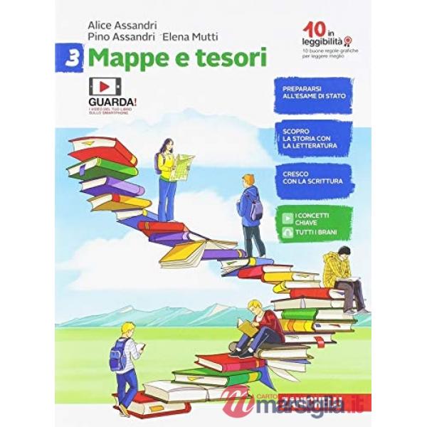 MAPPE E TESORI. PER LA SCUOLA MEDIA. CON E - BOOK. VOL. 3