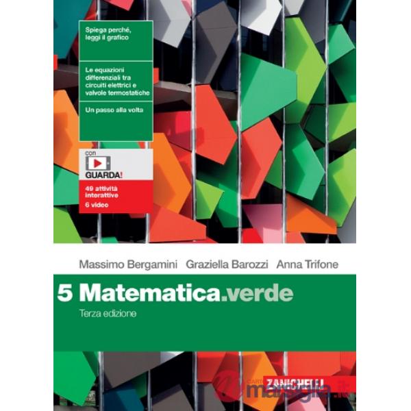 MATEMATICA.VERDE 3ED. - EBOOK MULTIMEDIALE VOLUME 5 (ONLINE E OFFLINE)
