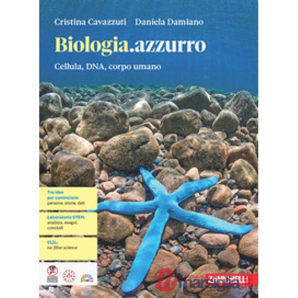 BIOLOGIA AZZURRO CELLULA DNA CORPO UMANO