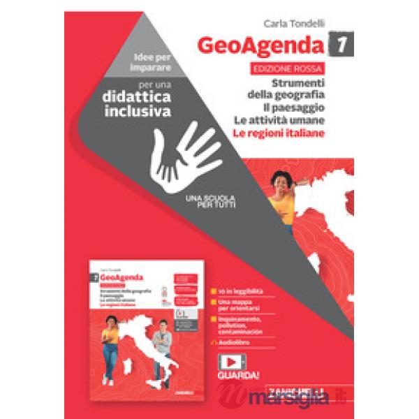 GEOAGENDA ED. ROSSA IDEE PER IMPARARE VOL. 1 CON REGIONI ITALIANE
