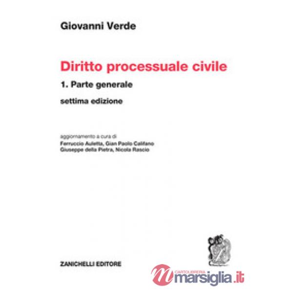 DIRITTO PROCESSUALE CIVILE VOL. 1
