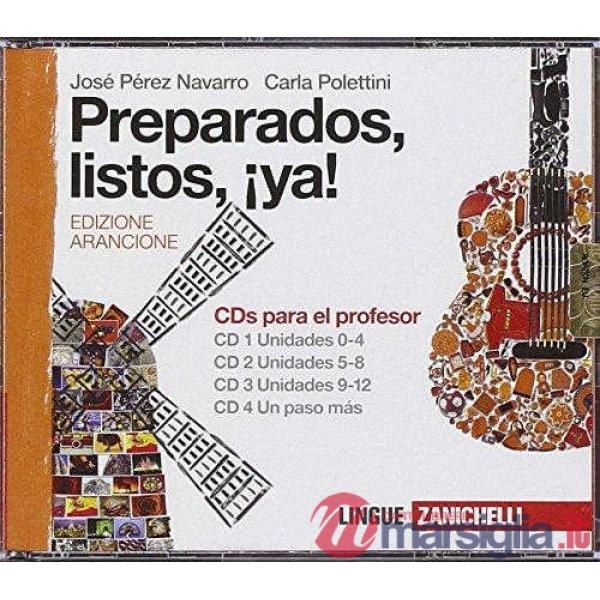 PREPARADOS LISTOS YA! BOX 4 CD AUDIO PER LA CLASSE