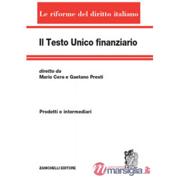 IL TESTO UNICO FINANZIARIO VOL.1