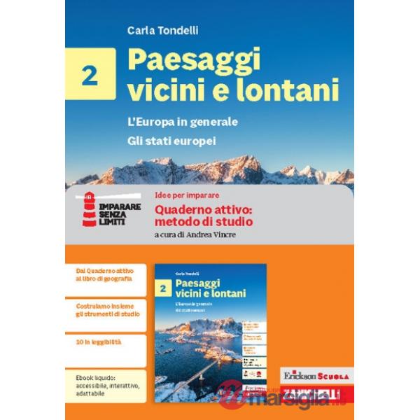 PAESAGGI VICINI E LONTANI. QUAD. ATTIVO. IDEE PER IMPARARE. VOL. 2 + Q